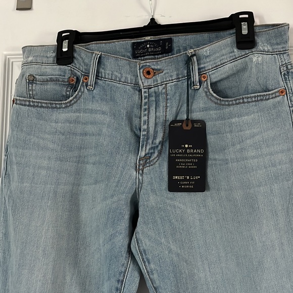 🍀 LUCKY BRAND 🍀 JEANS 10/30 L 🍀NWT🍀 - Picture 4 of 7